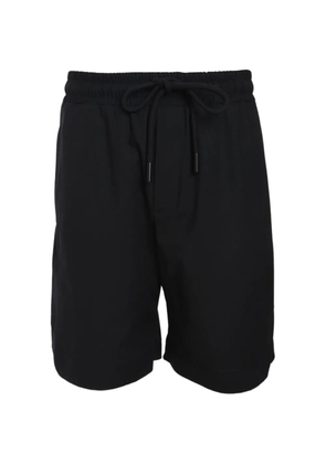 Gaelle drawstring track shorts - Black