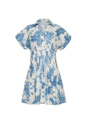 Cara Cara Nash floral-print mini dress - Blue