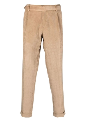 Briglia 1949 corduroy straight-leg trousers - Neutrals