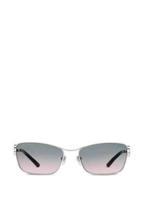 Gucci Eyewear rectangular-frame sunglasses - Silver