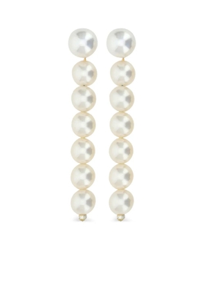 Magda Butrym pearl drop earrings - White