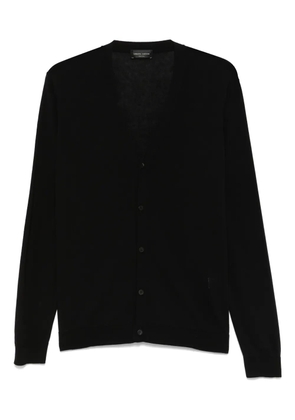 Roberto Collina fine-knit cardigan - Black