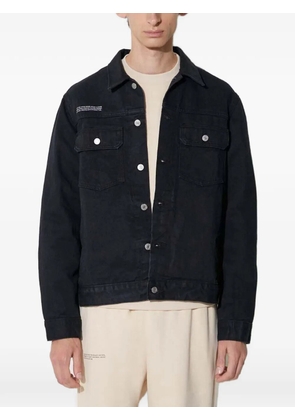 Pangaia buttoned denim jacket - Black
