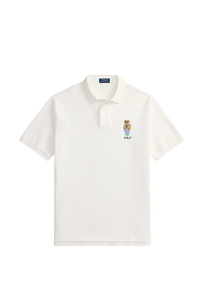 Polo Ralph Lauren bear-embroidered polo shirt - White