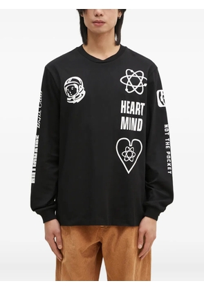 Billionaire Boys Club logo-print long-sleeved T-shirt - Black
