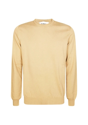 ALPHA STUDIO fine-knit jumper - Yellow