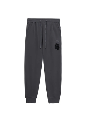 FINGERCROXX embroidered trousers - Grey