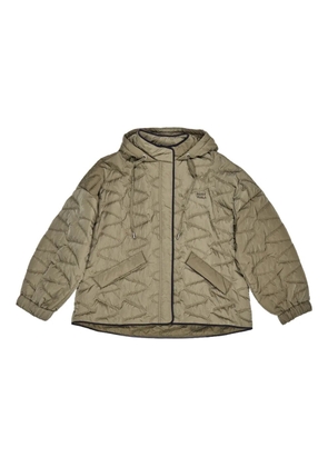 Bimba y Lola quilted hooded jacket - Neutrals