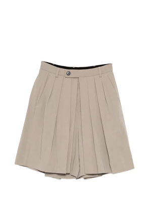 Setchu Hakama shorts - Neutrals