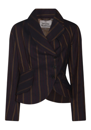Vivienne Westwood Stormy striped jacket - Red