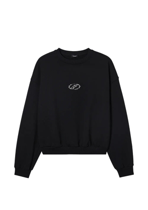 We11done crew-neck sweatshirt - Black