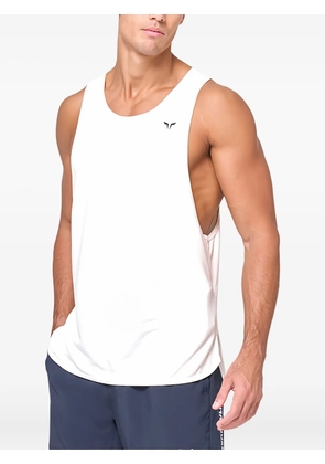 SQUATWOLF scoop-neck logo-detail tank - White