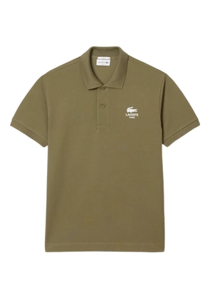 Lacoste L.12.12 logo-embroidered polo shirt - Green