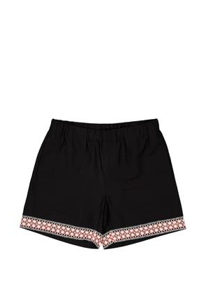 Homme braided shorts - Black