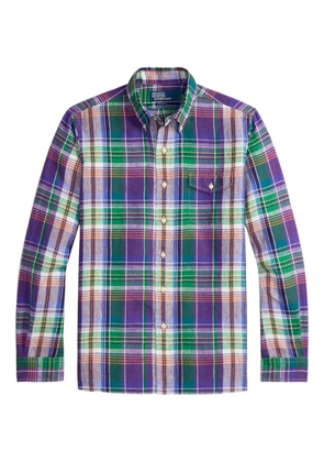 Polo Ralph Lauren checked shirt - Purple