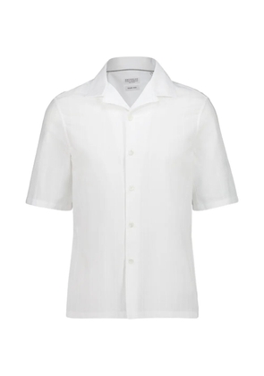 Brunello Cucinelli camp-collar shirt - White