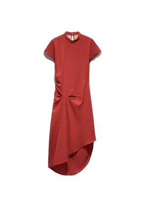 Shanghai Tang gathered asymmetric dress