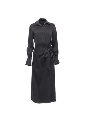 Simkhai Samba belted midi dress - Black