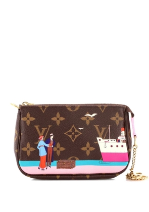 Louis Vuitton Pre-Owned Pochette Accessoires Limited Edition Monogram Canvas Mini clutch bag - Brown