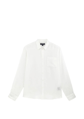 Vilebrequin embroidered button-up shirt - White