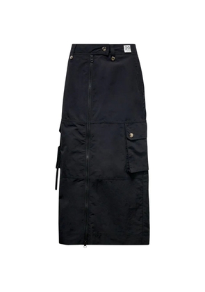 RE CODE cargo maxi skirt - Black