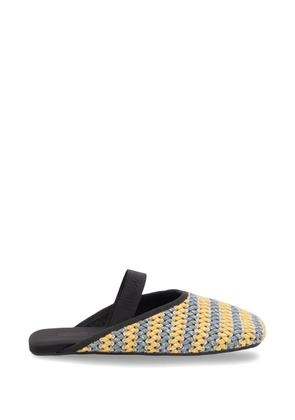 Flòwze strap-detail mules - Yellow