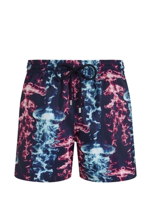 Vilebrequin jellyfish-print drawstring shorts - Blue