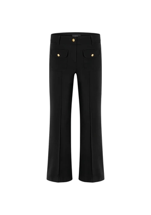 Cambio Farah patched pocket trousers - Black