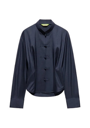 Shanghai Tang silk blouse - Blue