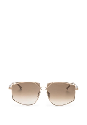 Linda Farrow Miranda sunglasses - Gold
