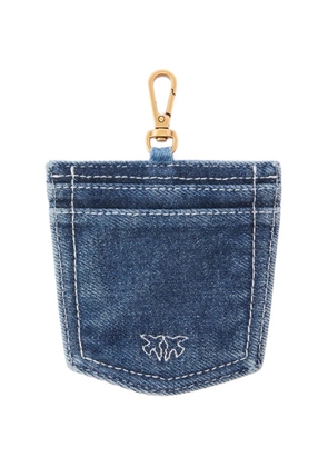 PINKO embroidery wallet - Blue