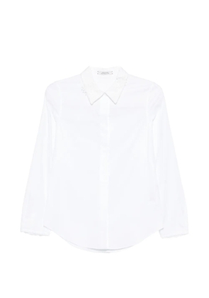Dorothee Schumacher Powerful Ease lace-collar shirt - White