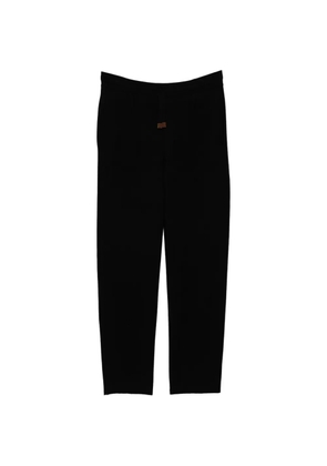 N.Peal double-face track pants - Black