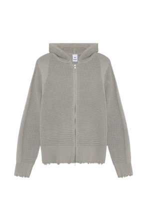 Won Hundred Glasgow knitted hoodie - Grey