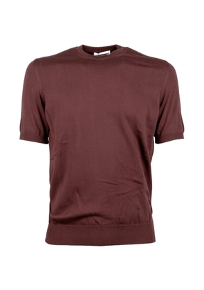 ALPHA STUDIO short-sleeve T-shirt - Brown