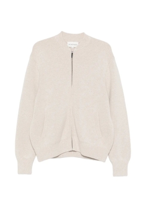 BOMPARD zip-fastening cardigan - Neutrals