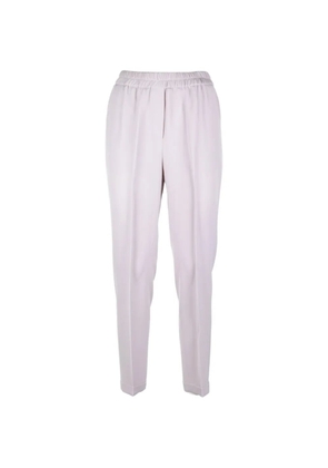Via Masini 80 elasticated trousers - Purple
