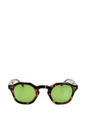 Josef Miller Milton round-frame sunglasses - Brown