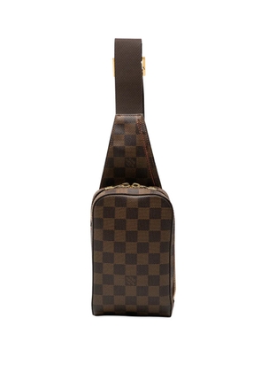 Louis Vuitton Pre-Owned 2005 Damier Ebene Geronimos crossbody bag - Brown