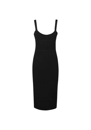 Patrizia Pepe Party Time sleeveless midi dress - Black