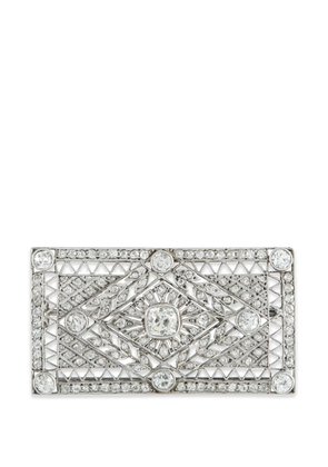 LB Exclusive diamond brooch - Silver