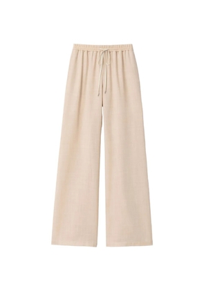 Lafayette 148 drawstring trousers - Neutrals