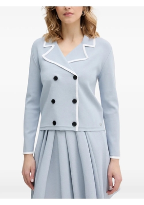 Karl Lagerfeld double-breasted cardigan - Blue