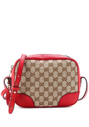 Gucci Pre-Owned Bree Disco GG Canvas with Leather Mini crossbody bag - Brown