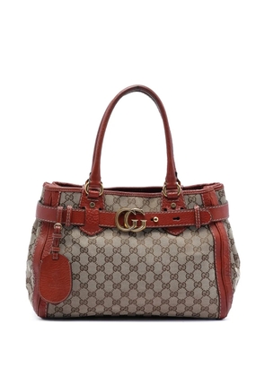 Gucci Pre-Owned 2016-2026 GG Canvas Running tote bag - Brown