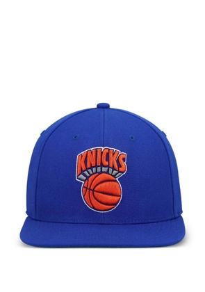 Mitchell & Ness NBA New York Knicks embroidered snapback cap - Blue