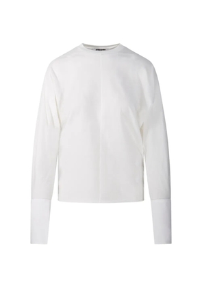 DARKPARK long-sleeve cuff top - White