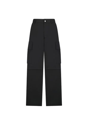DARKPARK Saint cargo-pockets trousers - Black
