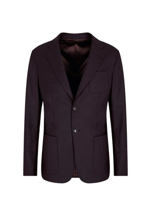 Giorgio Armani single-breasted blazer - Brown