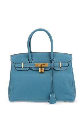 Hermès Pre-Owned 2014 Birkin 30 handbag - Blue